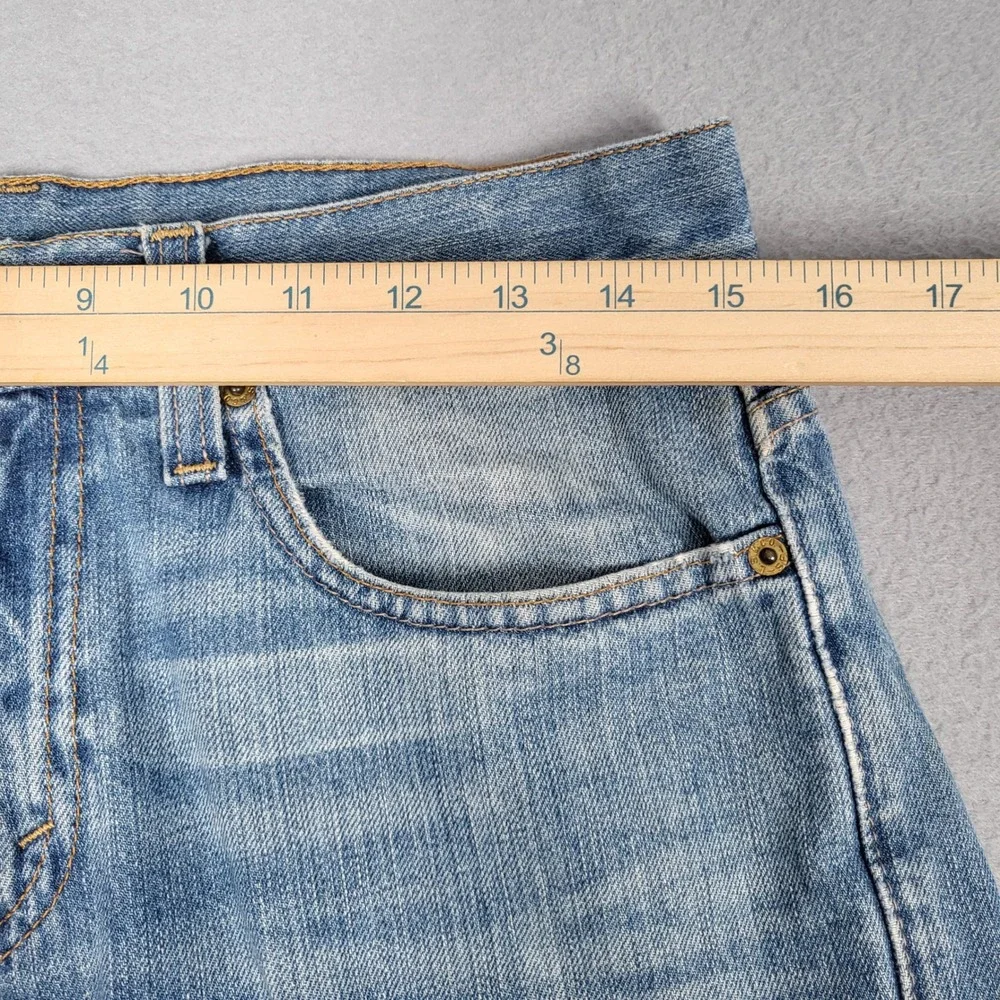 Levi's 511 Slim Jeans Men's 32x32 Blue Light Wash Denim 100% Cotton Skinny Distr